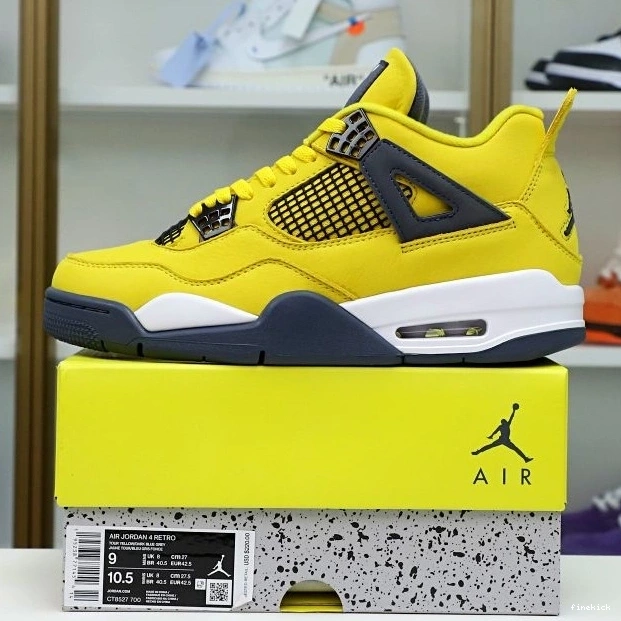 AIR 4 'LIGHTNING' 2021 AIR JORDAN RETRO JORDAN 0116